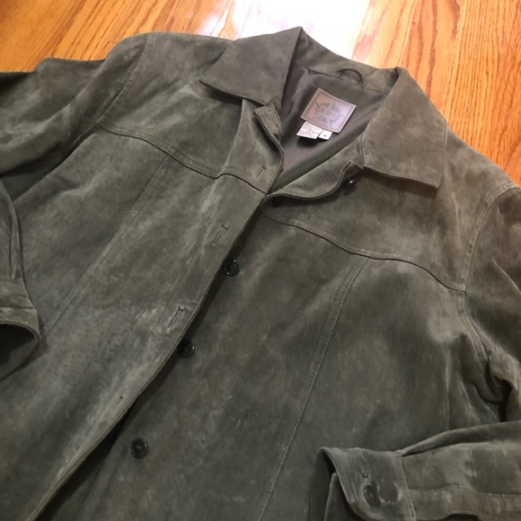 Vintage 100% suede leather Jacket - Picture 2 of 4